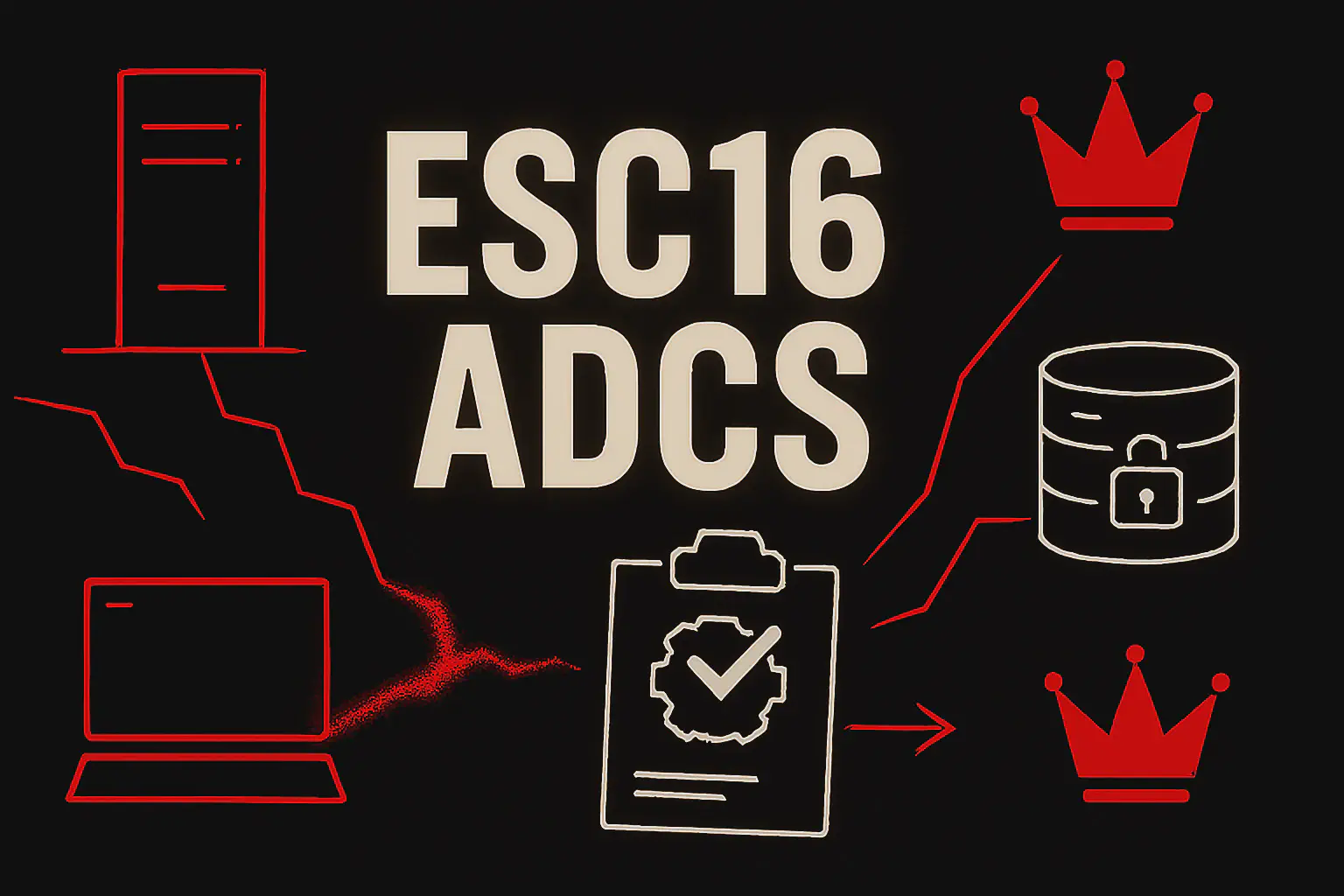 ESC16 ADCS: CA con SID Security Extension Disabilitata