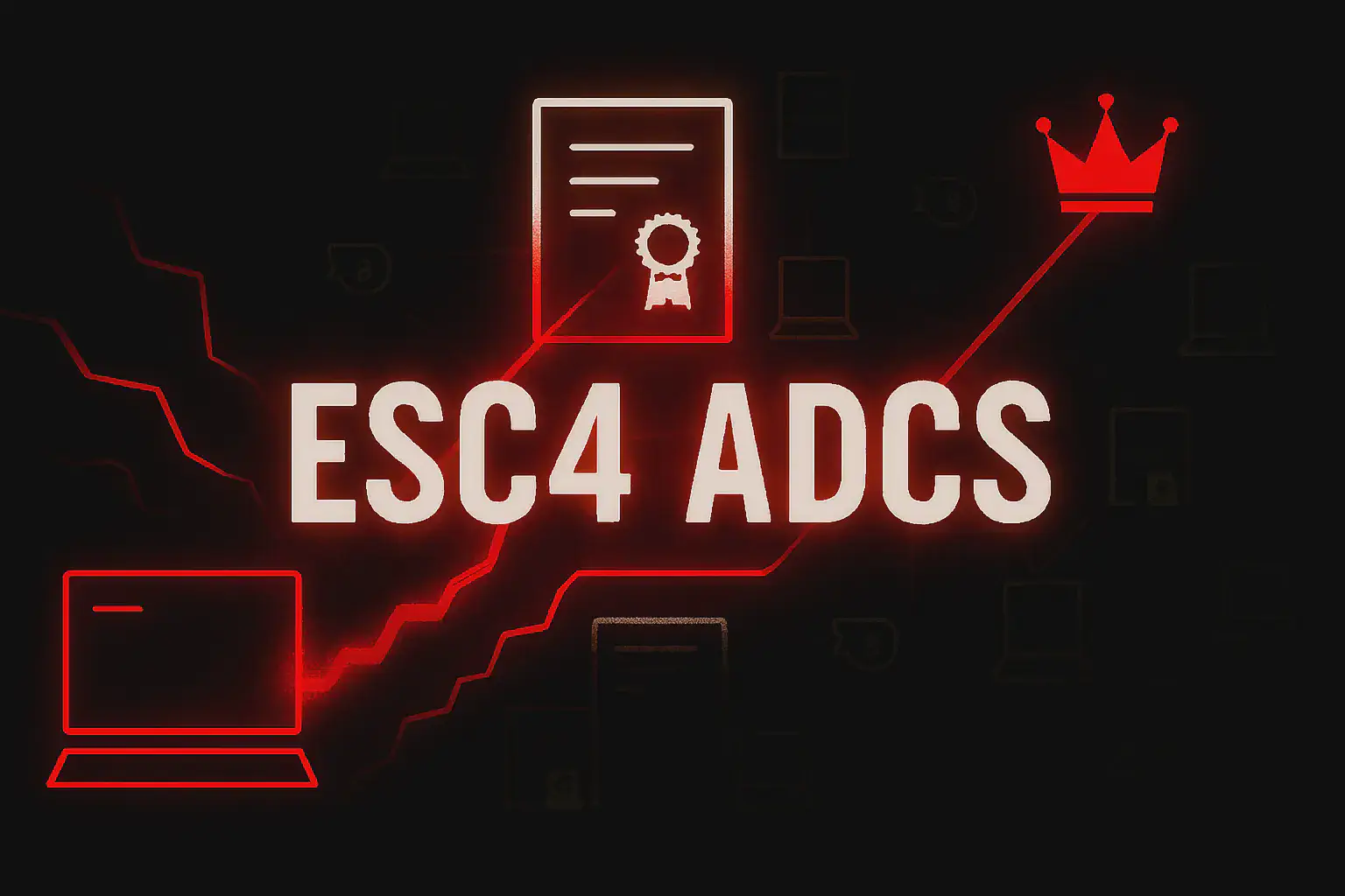 ESC4 ADCS Privilege Escalation: Template Hijacking con Certipy