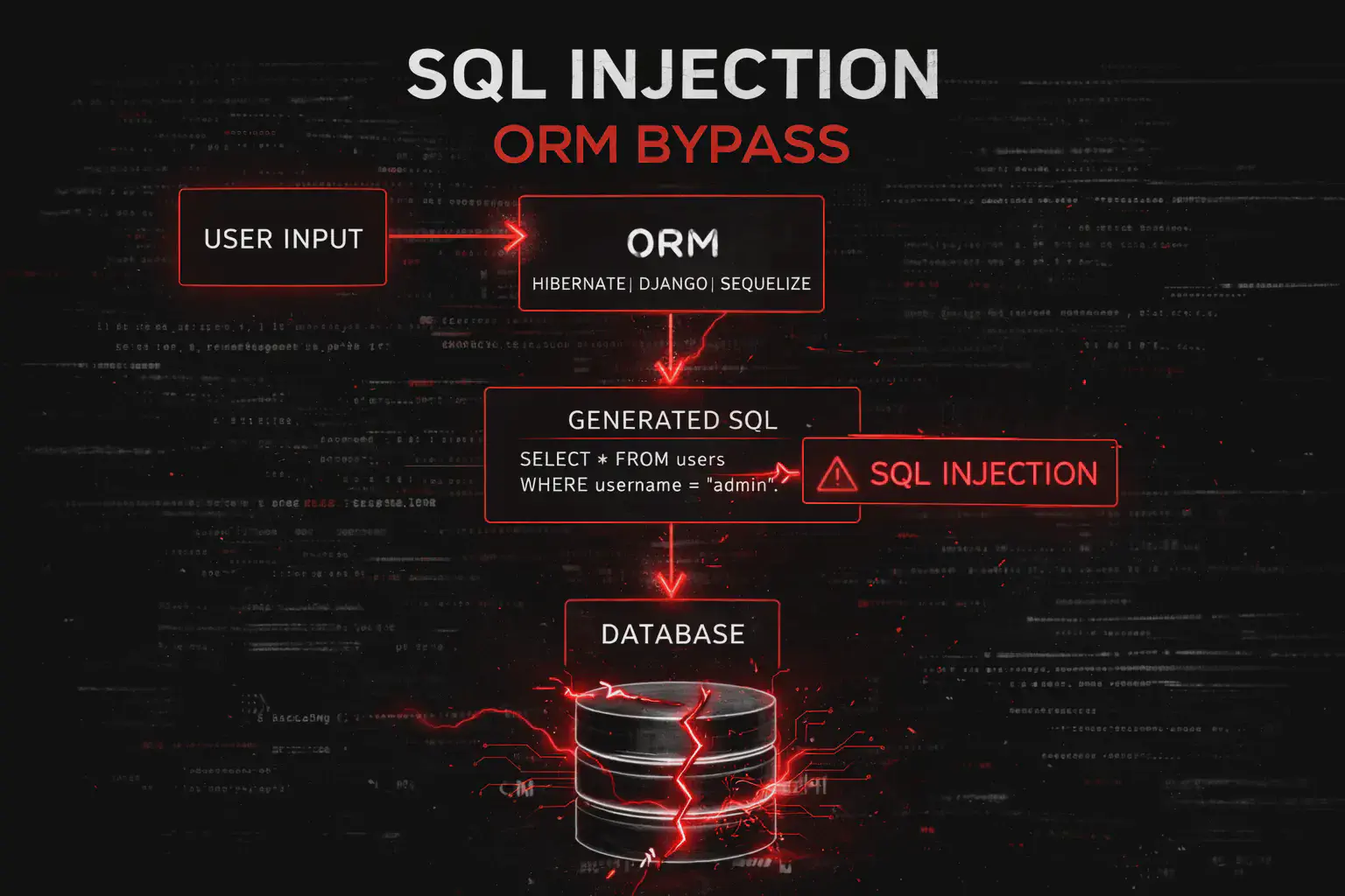 SQL Injection su ORM: Django, Laravel, Hibernate e Sequelize