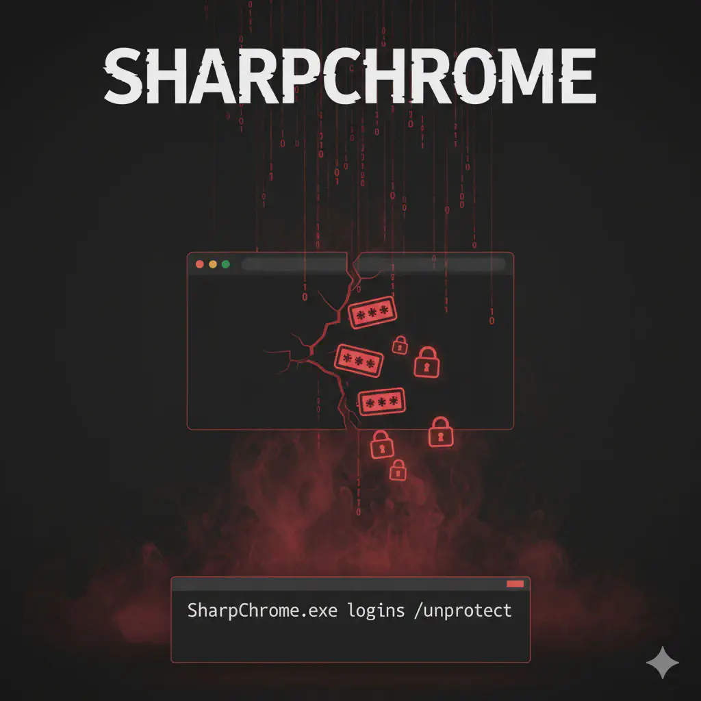 SharpChrome: Dump Credenziali Browser da Windows (DPAPI Abuse)