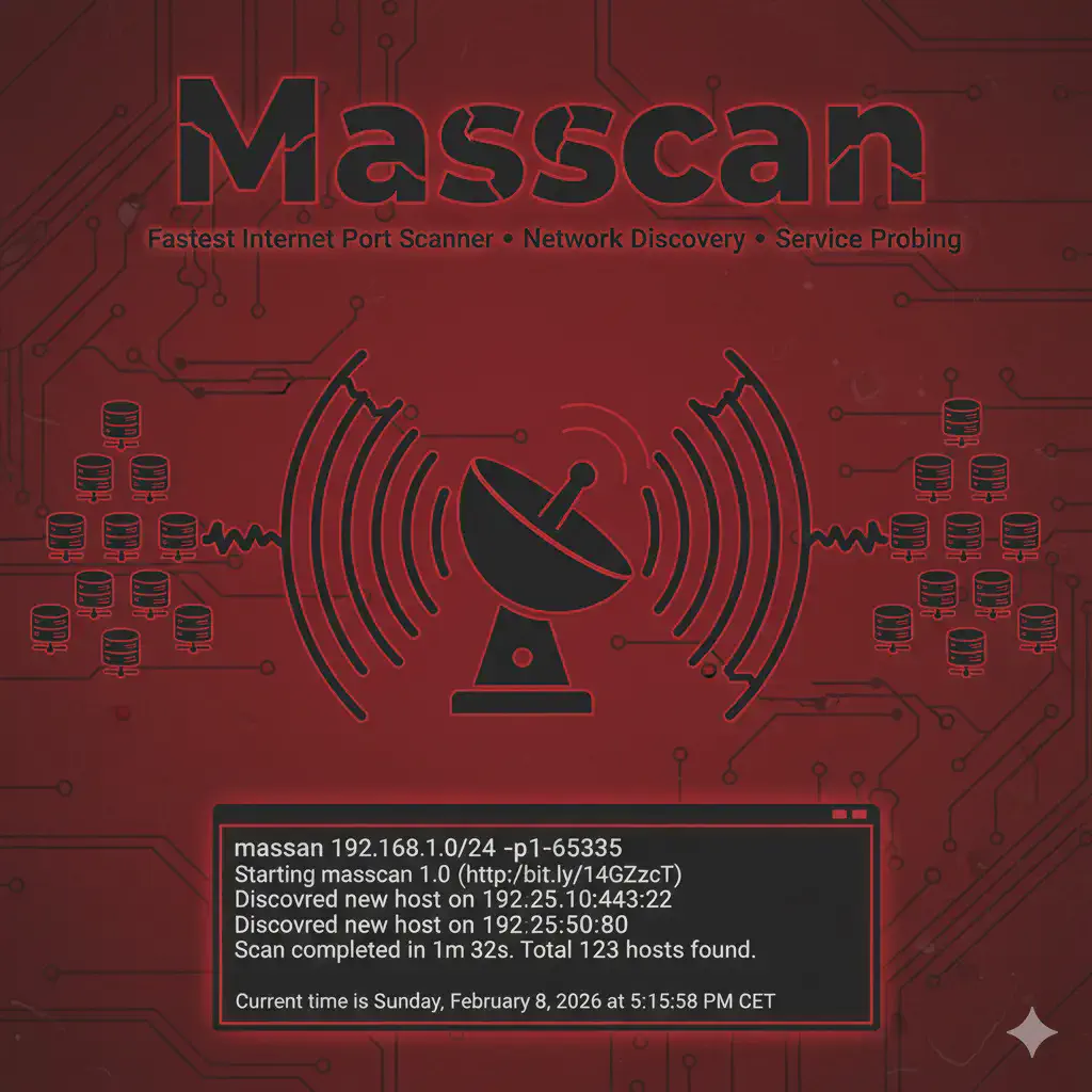 Masscan: Port Scanner Ultra-Veloce per Enumerazione di Rete su Larga Scala