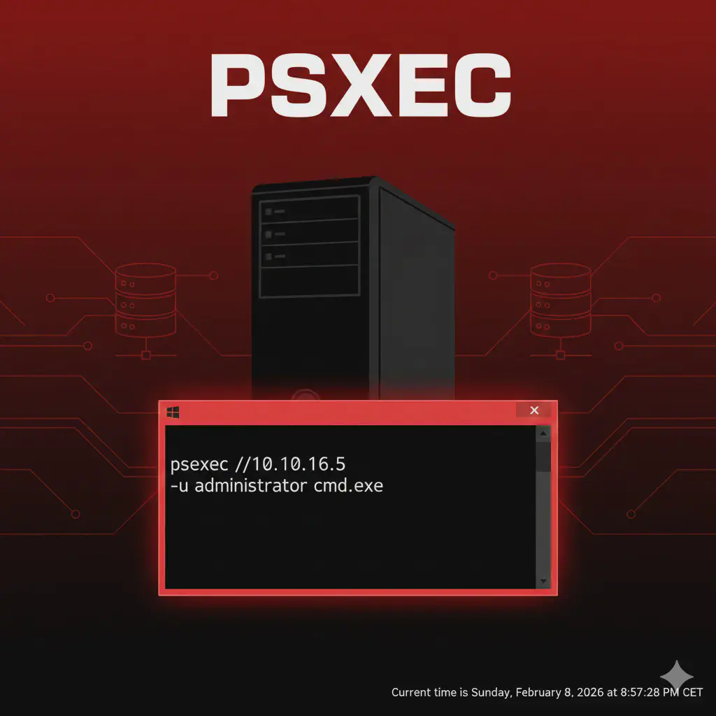 PsExec: Remote Command Execution via SMB in Ambienti Windows