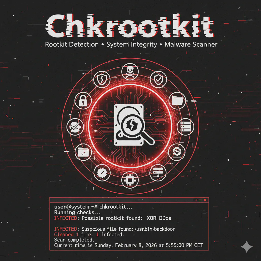 Chkrootkit: Rootkit Detection su Linux per Incident Response e Post-Exploitation Analysis
