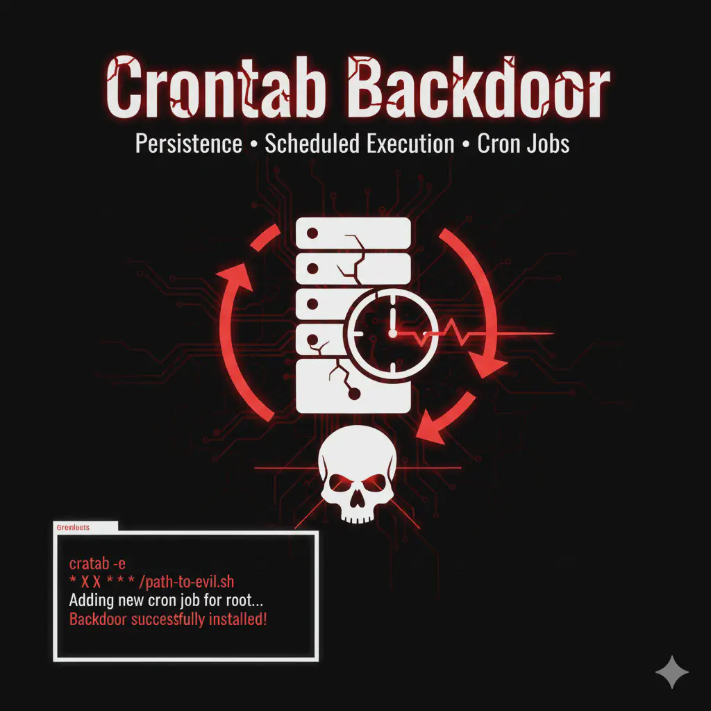 Crontab Backdoor: Persistenza Linux con Cron Job nel Penetration Testing