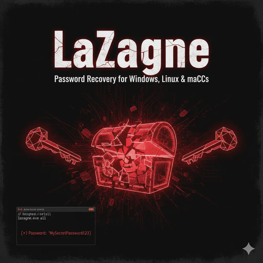 LaZagne: Tool Post-Exploitation per Credential Dumping Applicativo e DPAPI