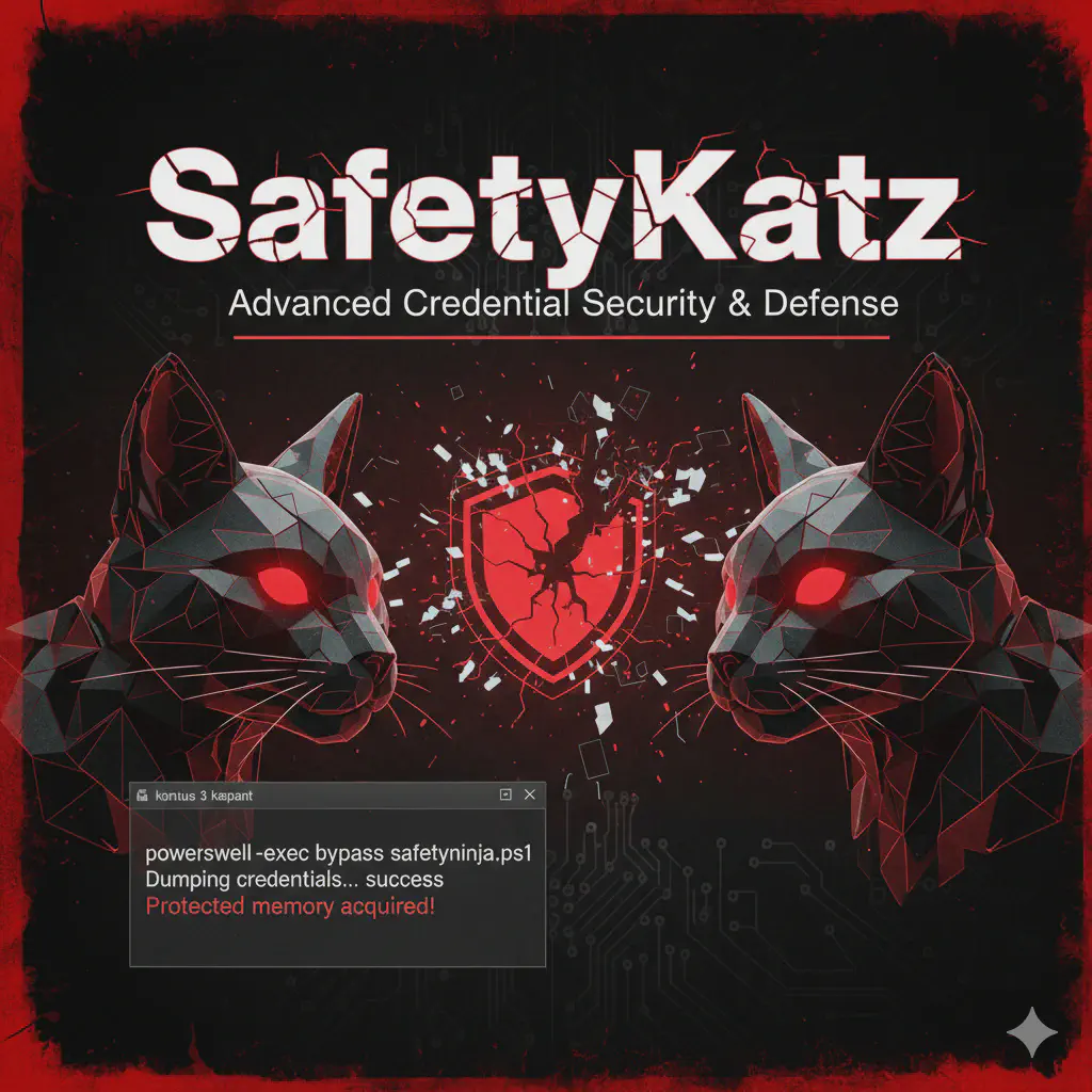 SafetyKatz: Wrapper Mimikatz Memory-Only per Credential Dumping LSASS ed Evasione EDR