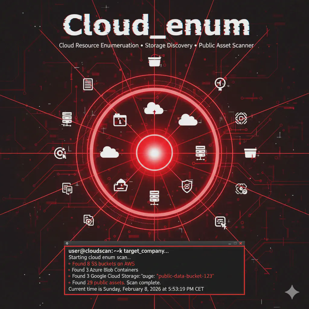 Cloud_enum: Enumerazione Asset Cloud per Recon su AWS, Azure e GCP