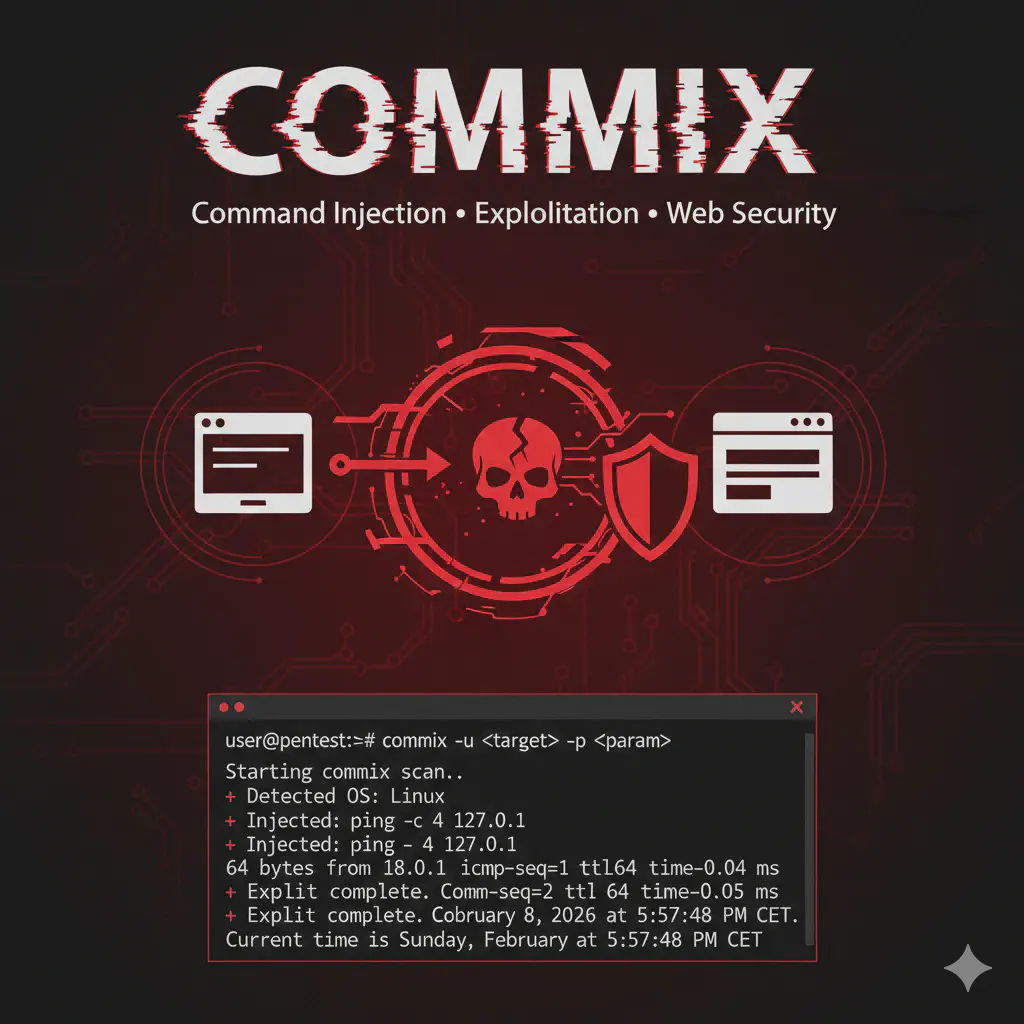 Commix: Automated Command Injection Exploitation Tool