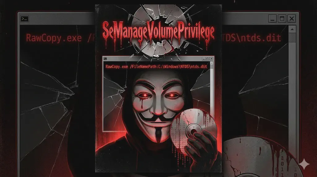 SeManageVolumePrivilege: Raw Disk per SAM e NTDS.dit senza lock