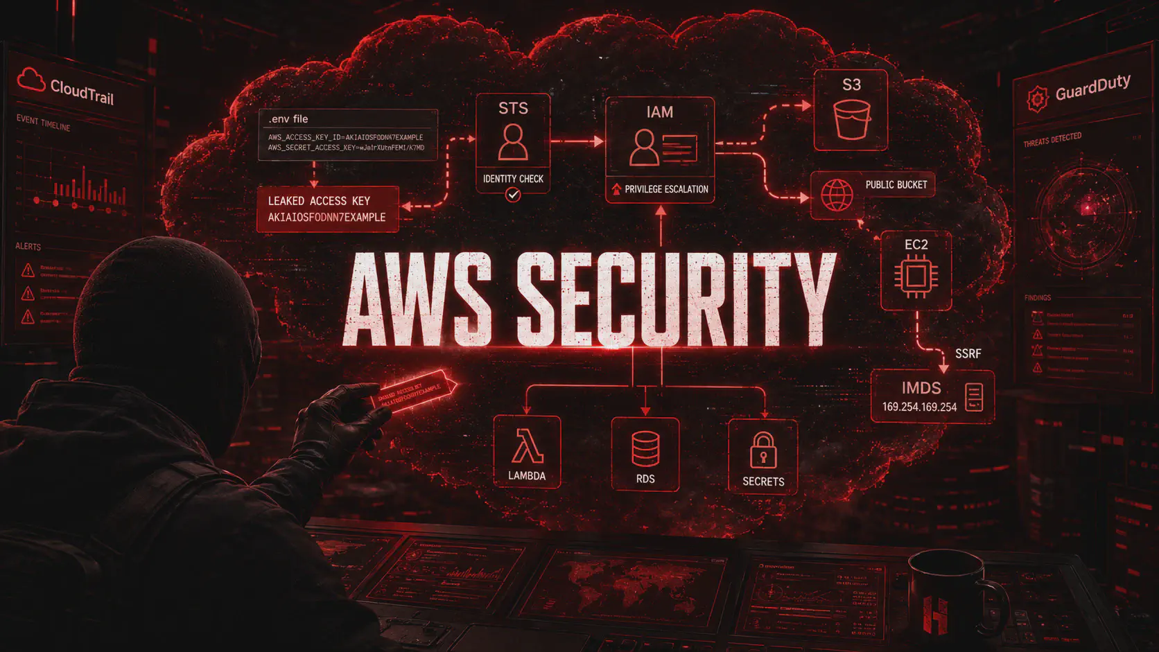 AWS Pentesting: IAM, S3, EC2, IMDS e Privilege Escalation