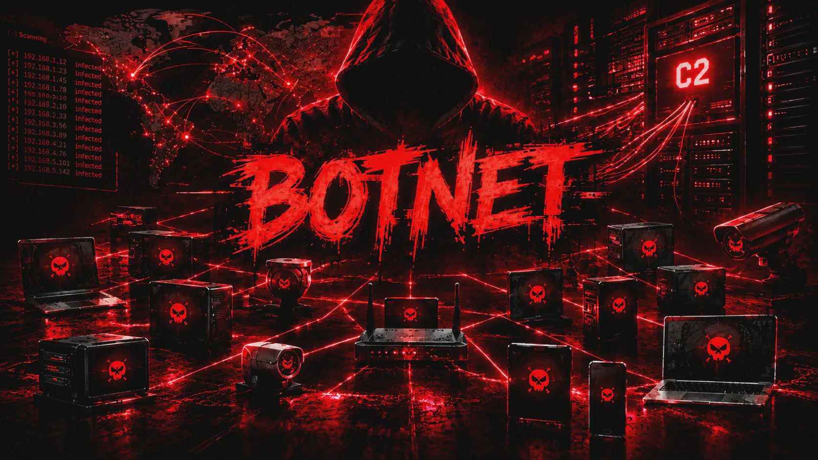 Botnet: il Caso Mirai e Come Riconoscerne Uno Attivo