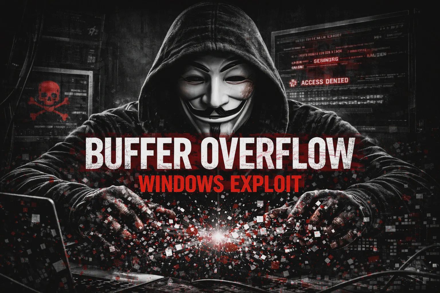 Windows Buffer Overflow Exploit: ASLR e DEP Bypass con ROP Chain