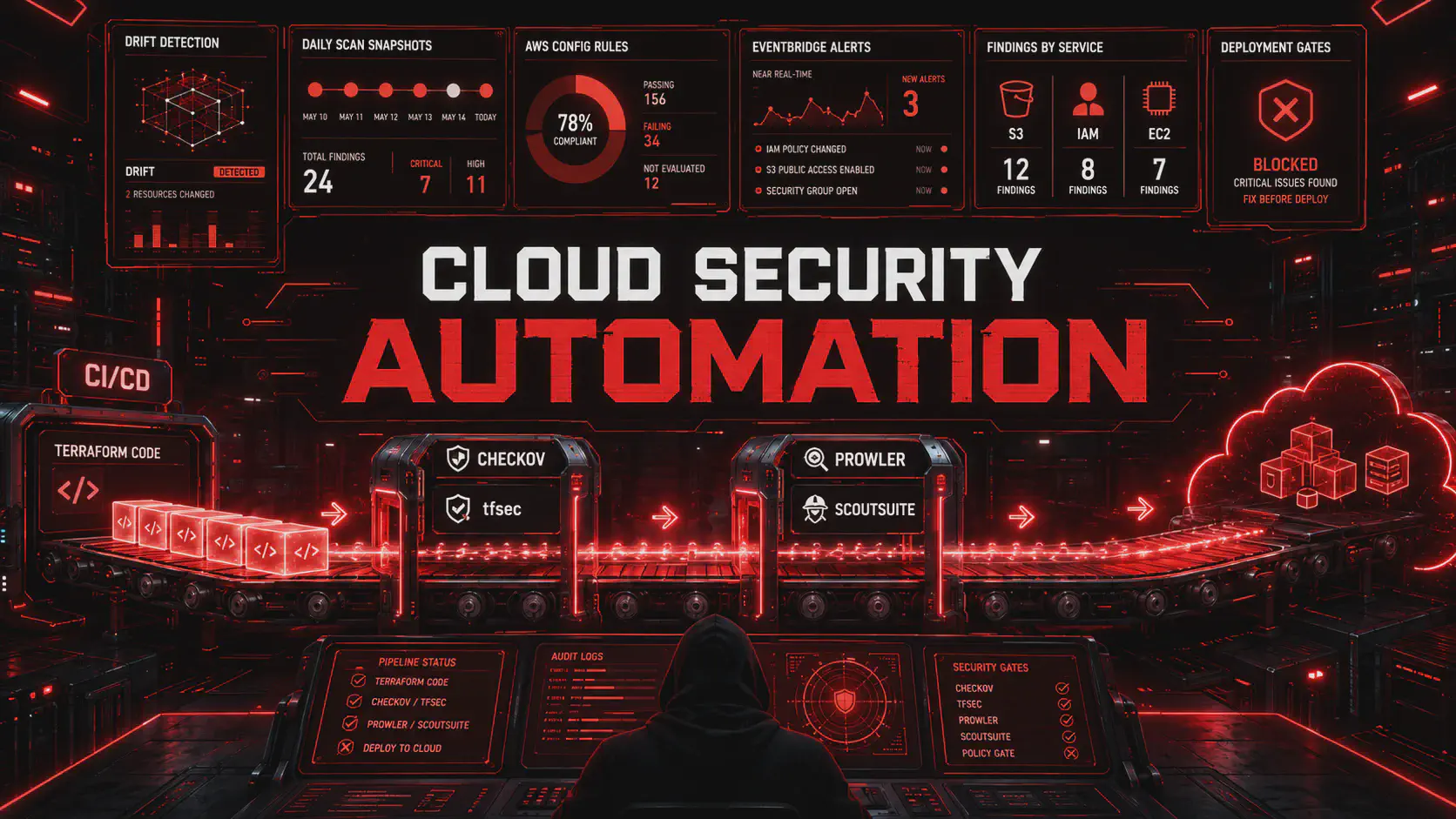 Cloud Security Automation: Prowler, Checkov e AWS Config