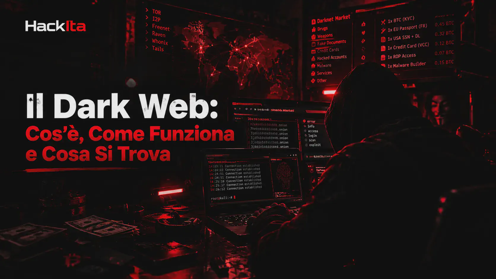 Dark Web: Cos’è, Come Entrare e Come Funziona 