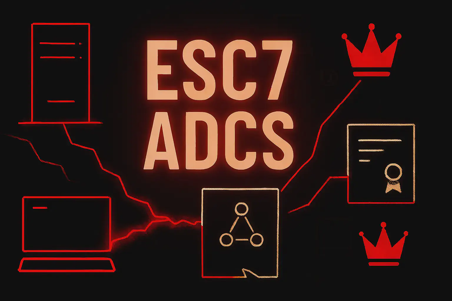 ESC7 ADCS: Privilege Escalation Tramite Manage CA su Active Directory