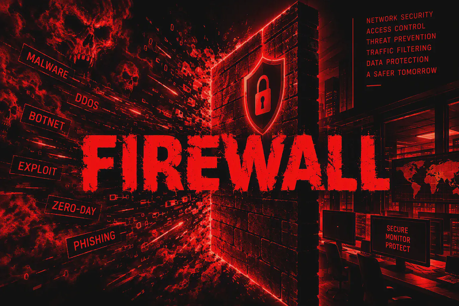 Firewall: Significato, Tipi, Come Funziona e Regole Base