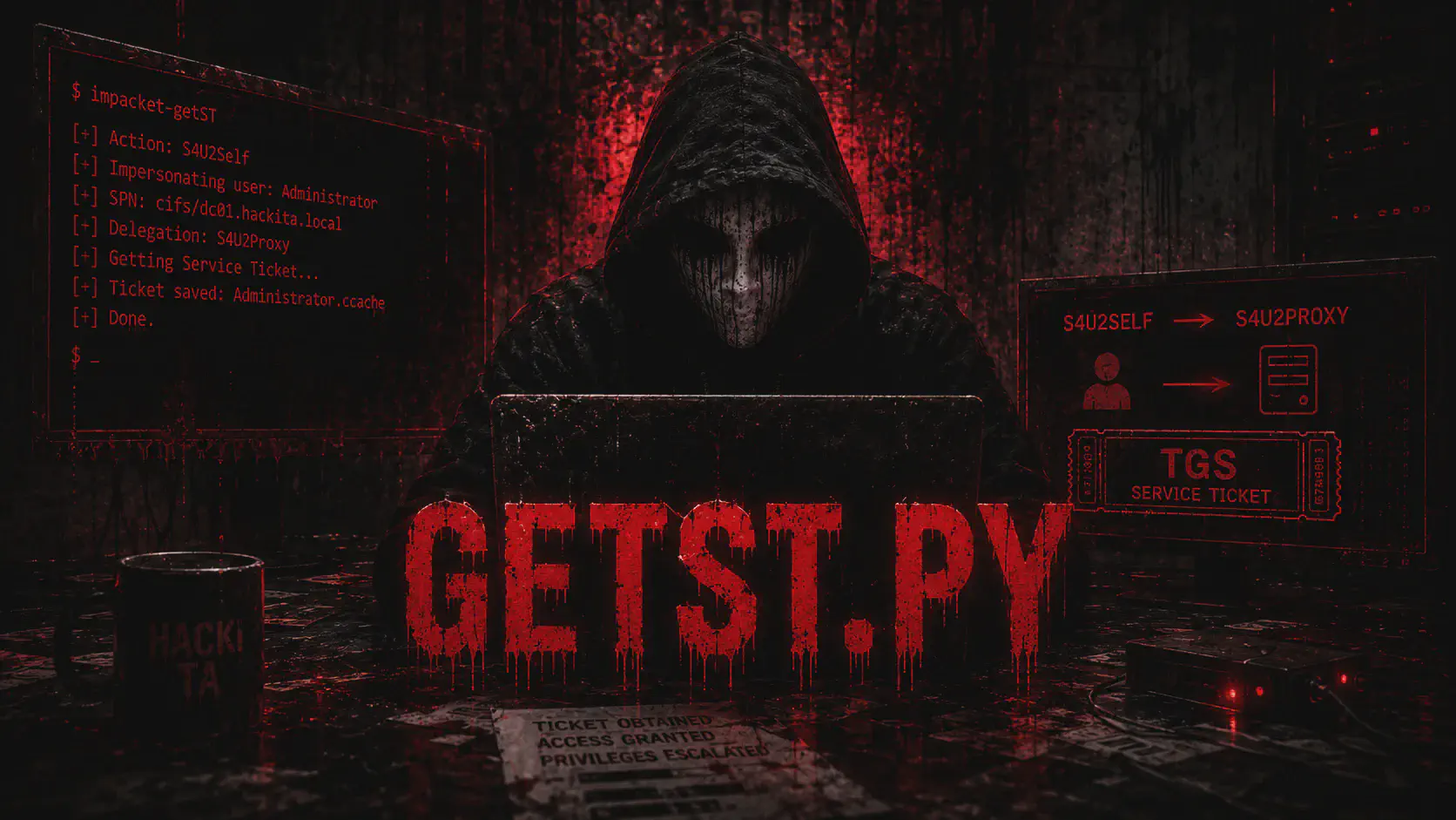 getST.py Impacket: S4U, RBCD e Constrained Delegation