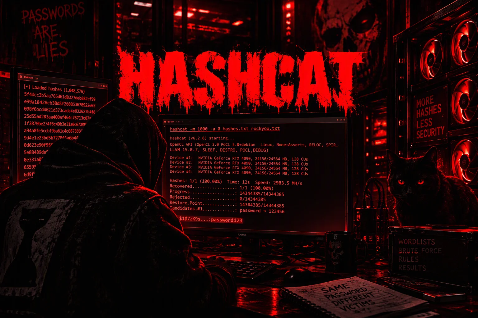 Hashcat: Password Cracking con GPU, Hash, Modes e Rules Hashcat: Password Cracking con GPU, Hash, Modes e Rules