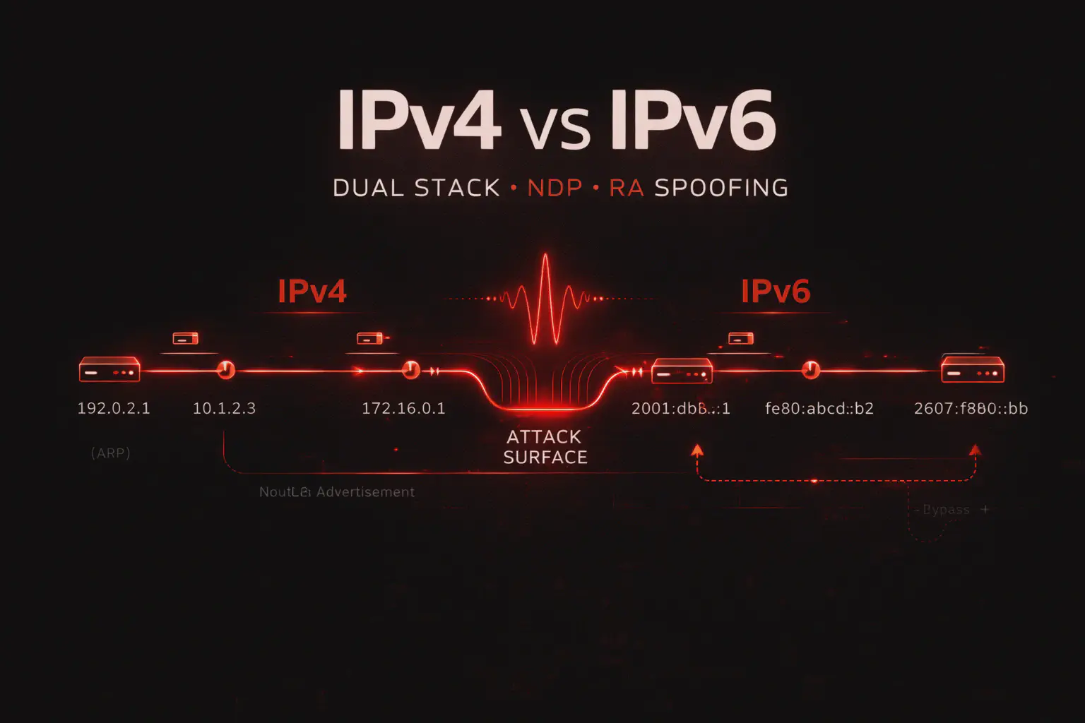 IPv4 vs IPv6: Differenze, Sicurezza e Attacchi nel Pentesting di Rete