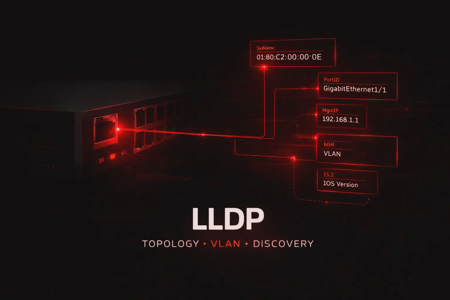 LLDP: Il Protocollo che Rivela Switch, VLAN e Topologia di Rete