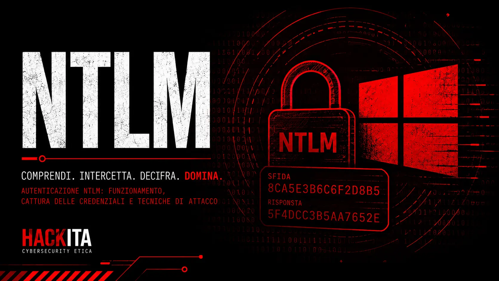 NTLM: Protocollo, Hash Capture, Pass-the-Hash e Relay su Active Directory NTLM: Protocollo, Hash Capture, Pass-the-Hash e Relay su Active Directory