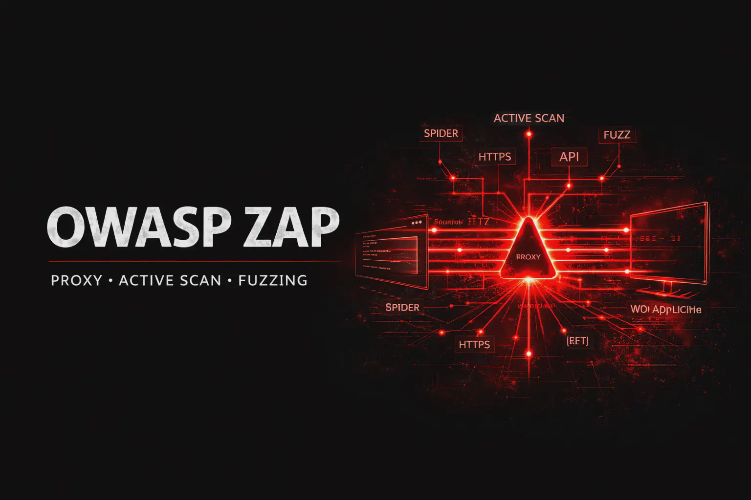 OWASP ZAP: guida completa a proxy, spider, active scan e fuzzing