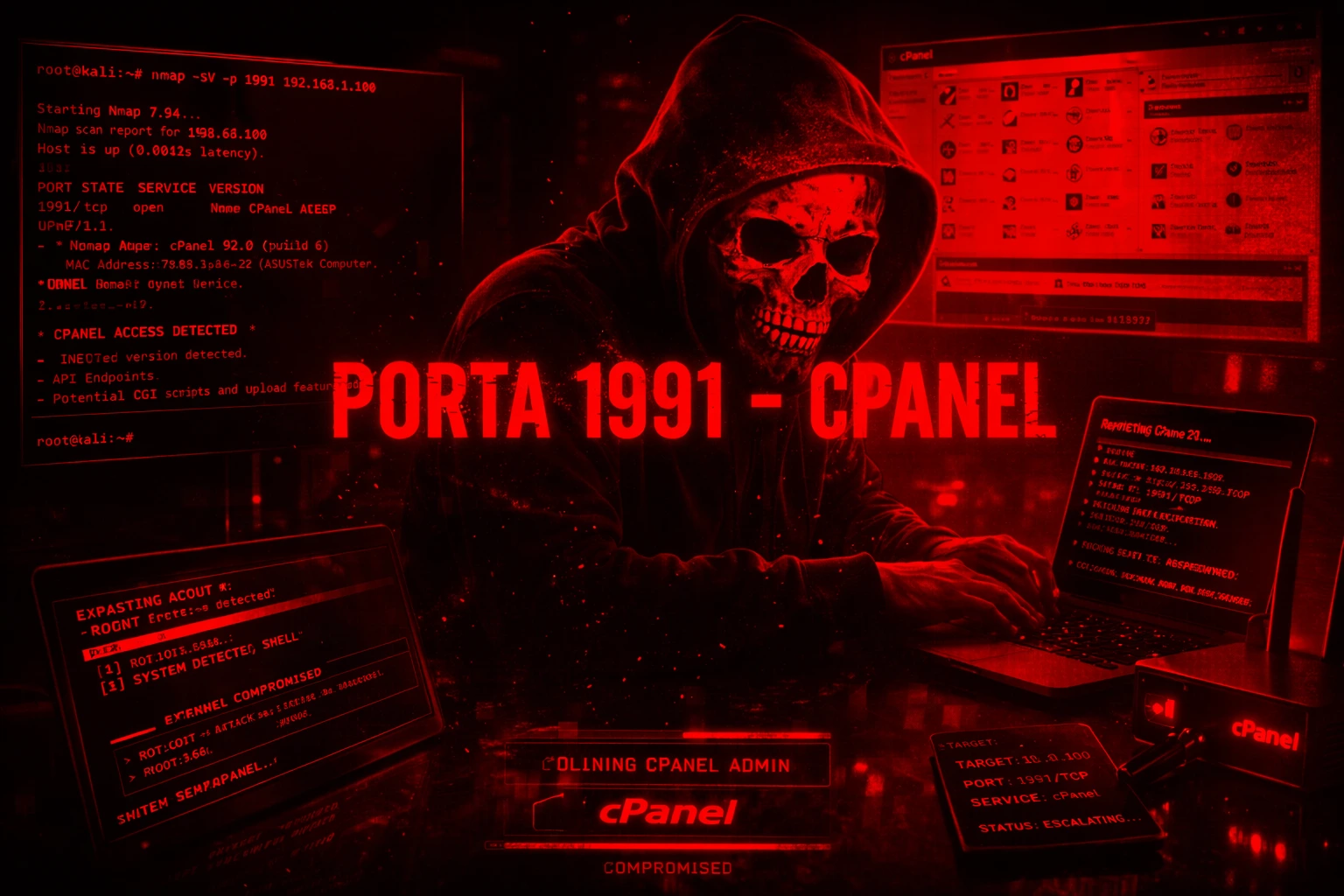 Port 1991 cPanel e WHM: Pentest, Enumerazione e Hardening Port 1991 cPanel e WHM: Pentest, Enumerazione e Hardening