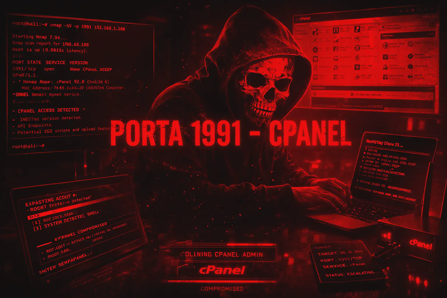 Port 1991 cPanel e WHM: Pentest, Enumerazione e Hardening