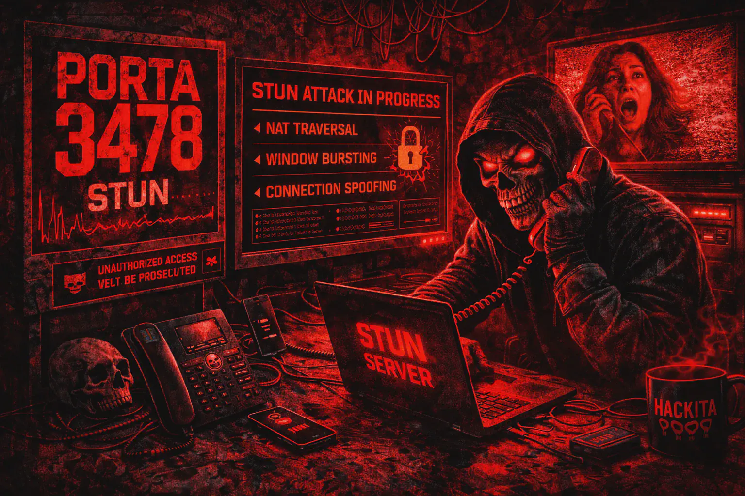 Porta 3478 STUN/TURN: NAT Traversal, Relay Abuse e Pentest