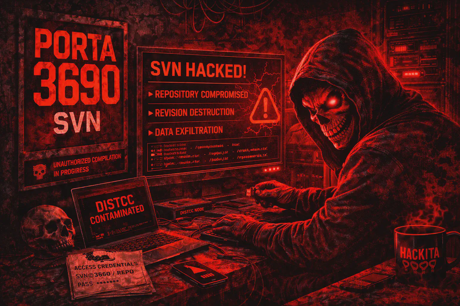 Porta 3690 SVN: Repository Esposti e Secret Leakage