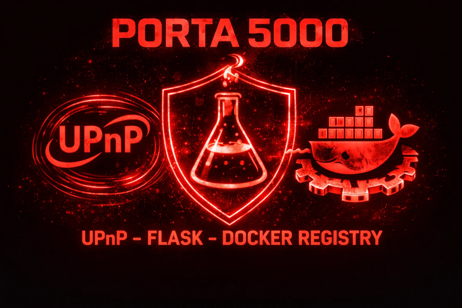 Porta 5000: Docker Registry, Flask Debug e UPnP Porta 5000: Docker Registry, Flask Debug e UPnP