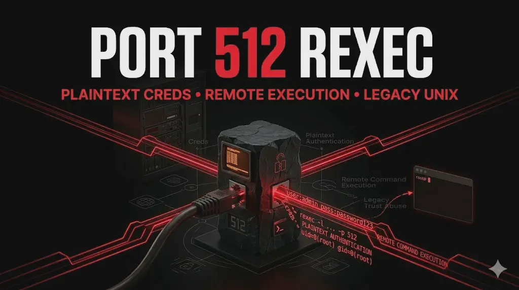Porta 512 Rexec: cos’è, vulnerabilità e guida pentest completa