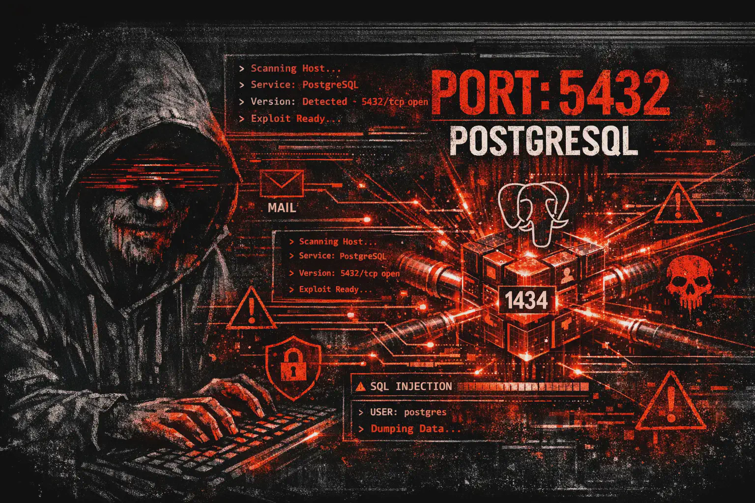 Porta 5432 PostgreSQL: Payload, pg_shadow, COPY PROGRAM e RCE