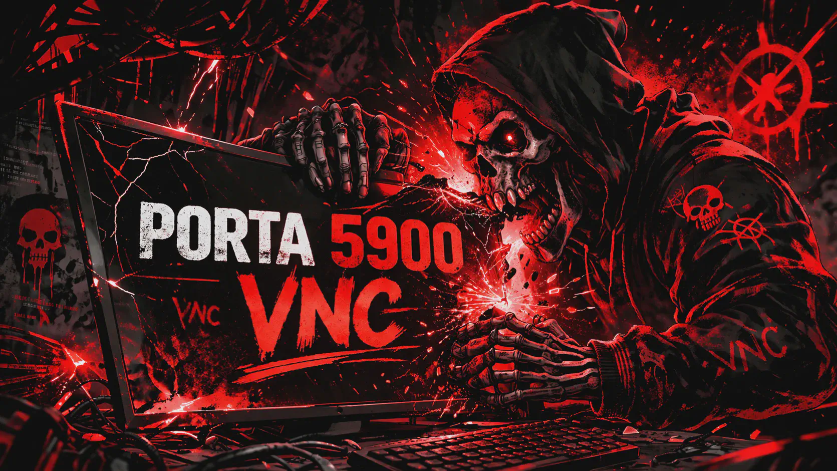Porta 5900 VNC: No Auth, Brute Force e Desktop Remoto