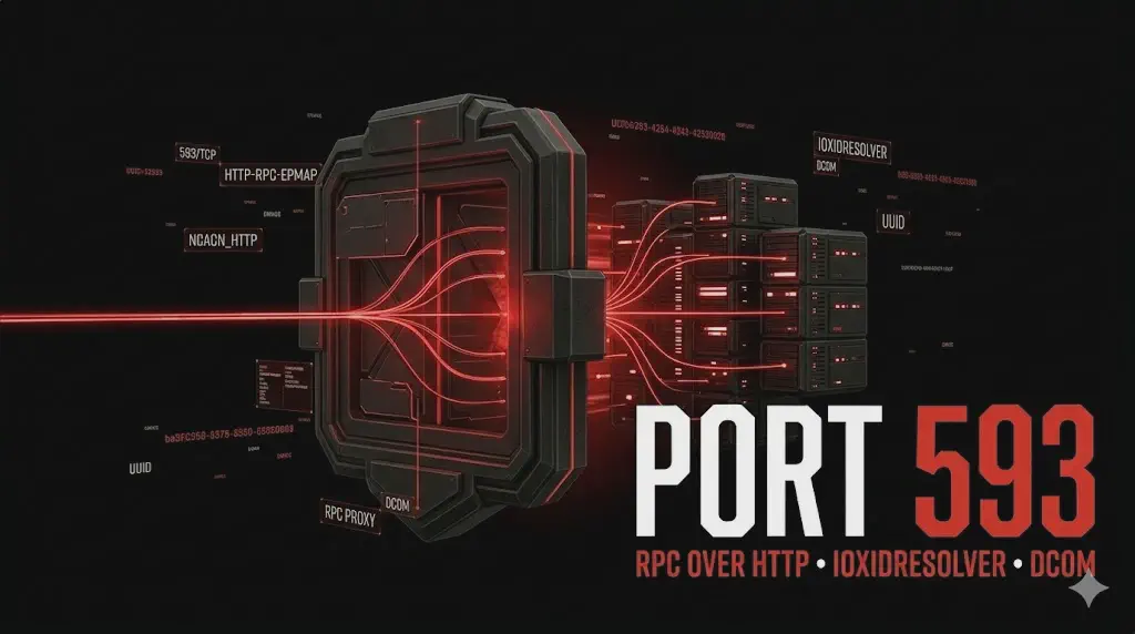 Porta 593 RPC over HTTP: IOXIDResolver, endpoint enumeration e DCOM stealth.