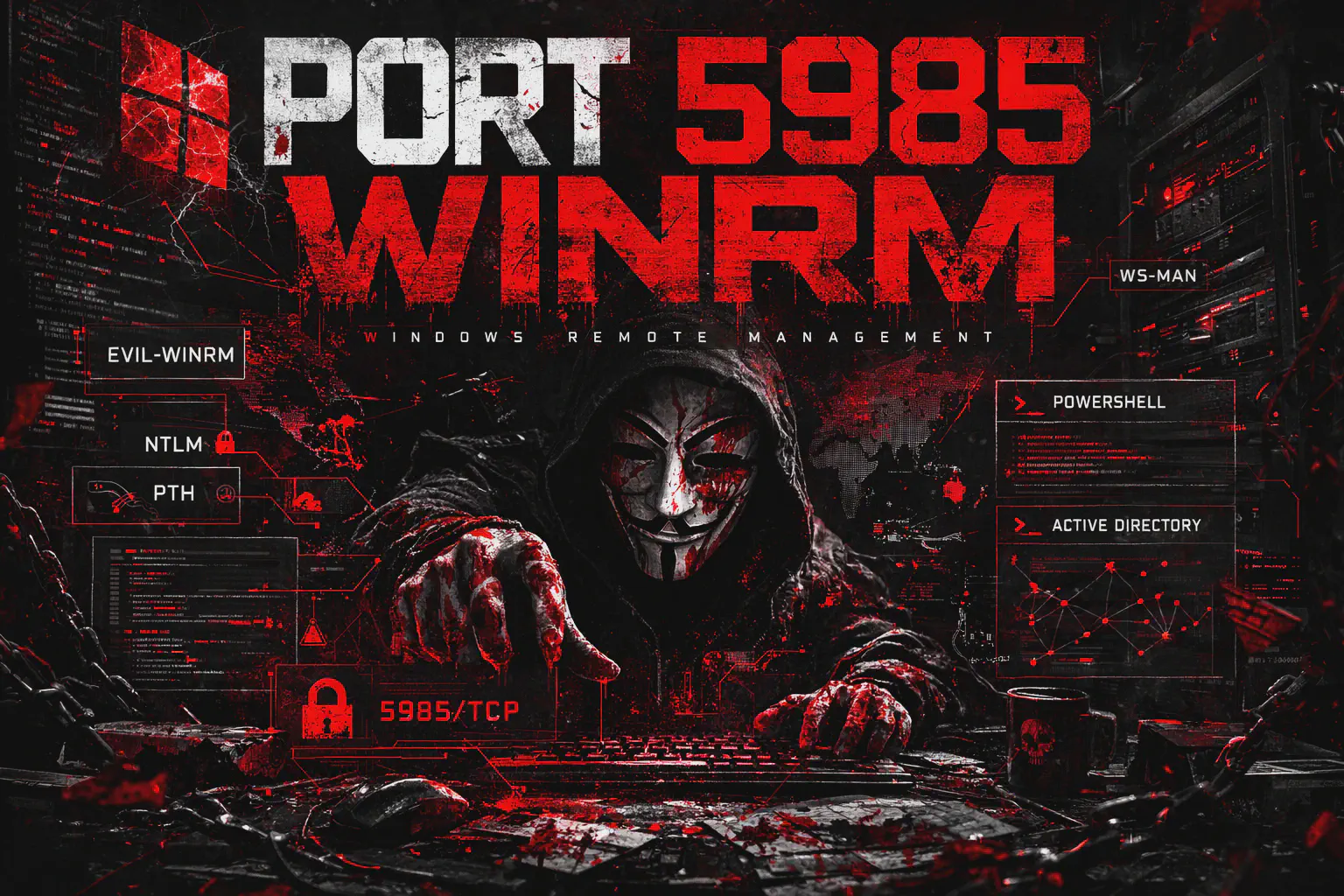 Porta 5985 WinRM: Evil-WinRM, Pass-the-Hash e PowerShell Remoting