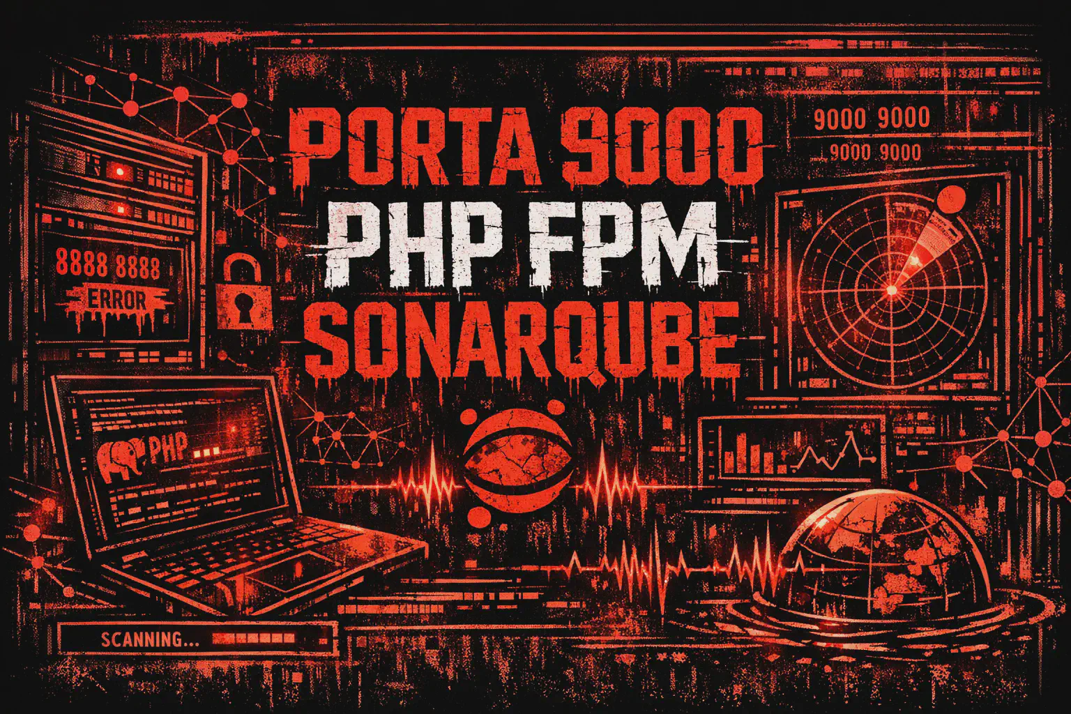 Porta 9000 Pentest: PHP-FPM RCE, SonarQube e Portainer