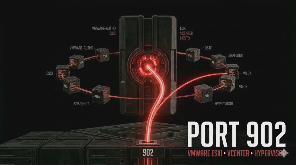 Porta 902 VMware ESXi: vCenter, vmware-authd e rischio hypervisor.