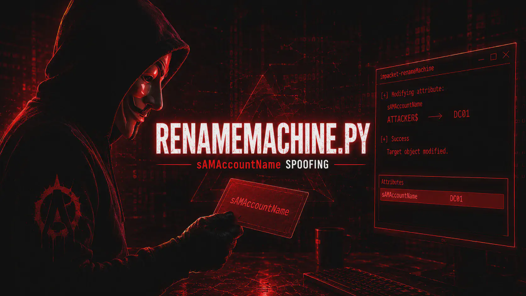 renameMachine.py: NoPac e sAMAccountName Spoofing