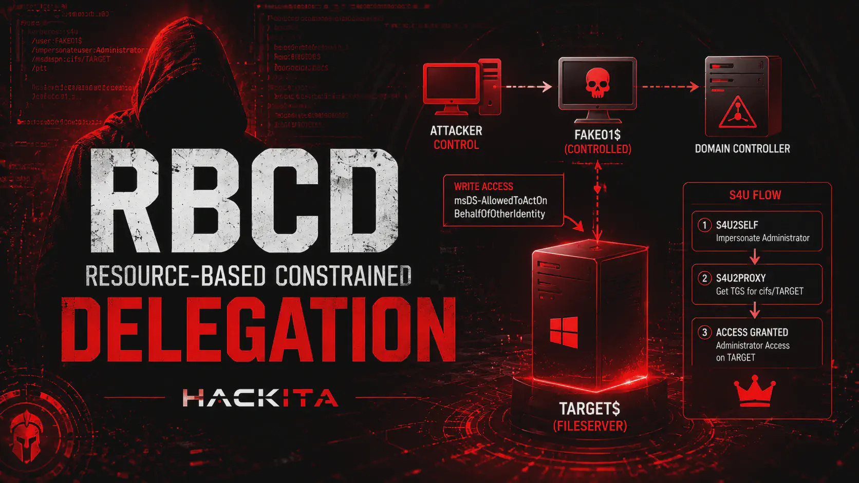 RBCD Attack : Resource-Based Constrained Delegation PrivEsc