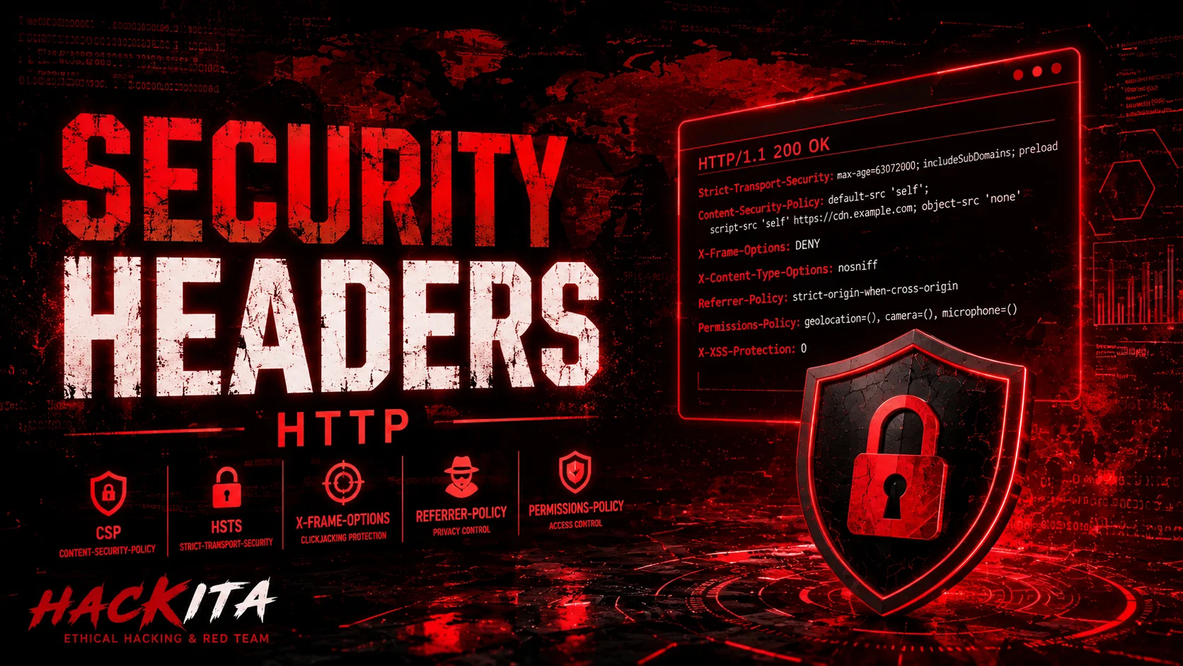 Security Headers HTTP: Guida a CSP, HSTS e Bypass Security Headers HTTP: Guida a CSP, HSTS e Bypass