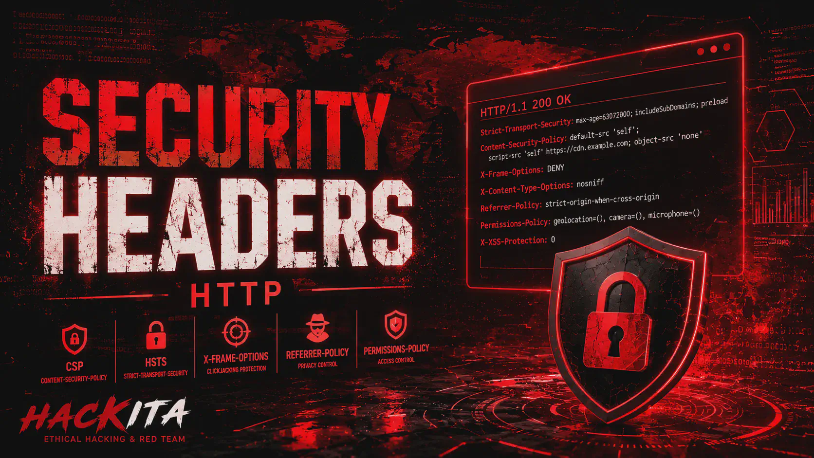 Security Headers HTTP: Guida a CSP, HSTS e Bypass