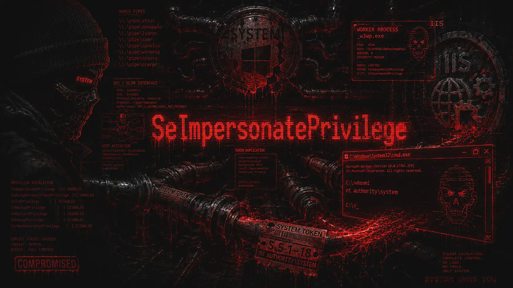 SeImpersonatePrivilege: Privesc e Potato Attack fino a SYSTEM