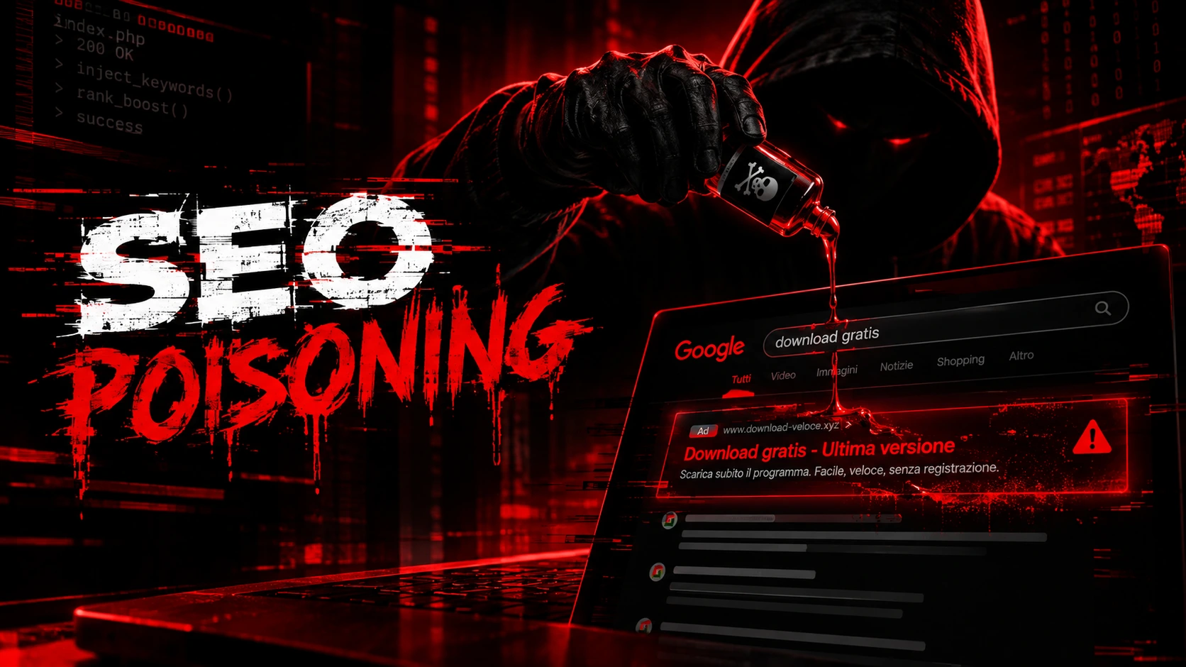SEO Poisoning: Cos'È, Come Funziona e Come Difendersi SEO Poisoning: Cos'È, Come Funziona e Come Difendersi