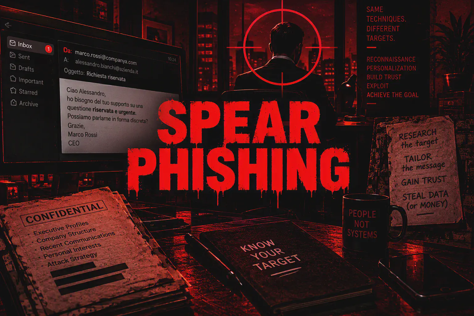 Spear Phishing: Cos'è ,Significato e Come Funziona 