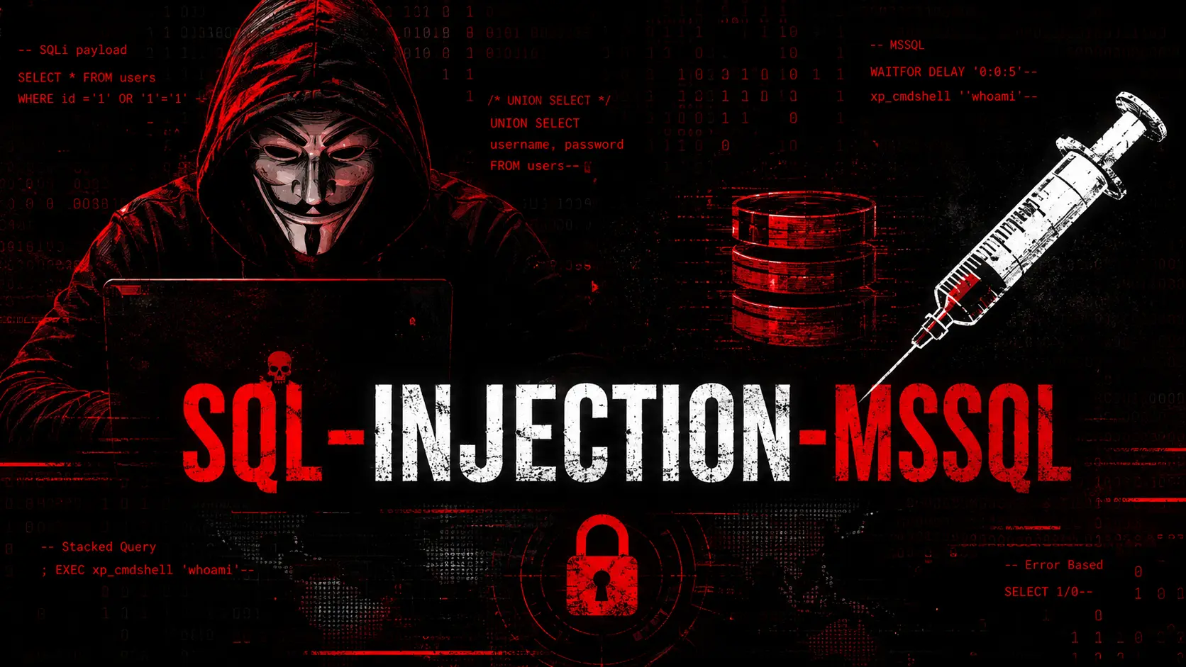 SQL Injection MSSQL: UNION, Blind, Stacked, RCE, Payload SQL Injection MSSQL: UNION, Blind, Stacked, RCE, Payload
