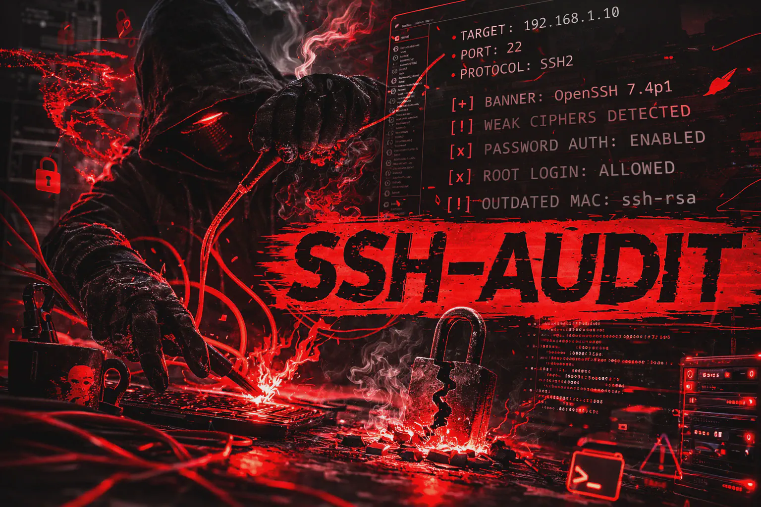 Ssh-audit: come analizzare cipher deboli, CVE e misconfigurazioni SSH