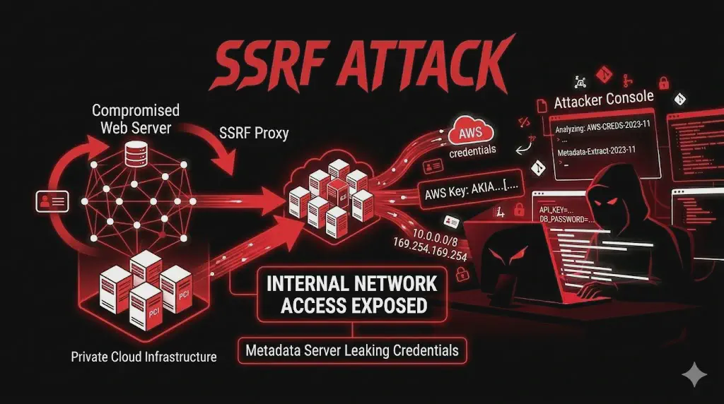 SSRF Attack: Server-Side Request Forgery, Cloud Metadata e AWS Credential Theft