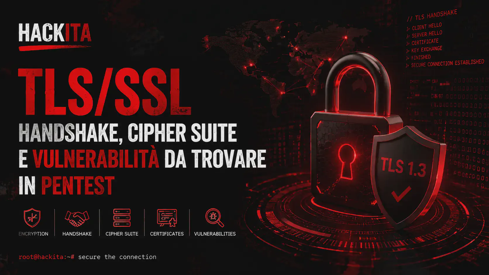 TLS/SSL Pentesting: Handshake, Cipher Suite e Vulnerabilità