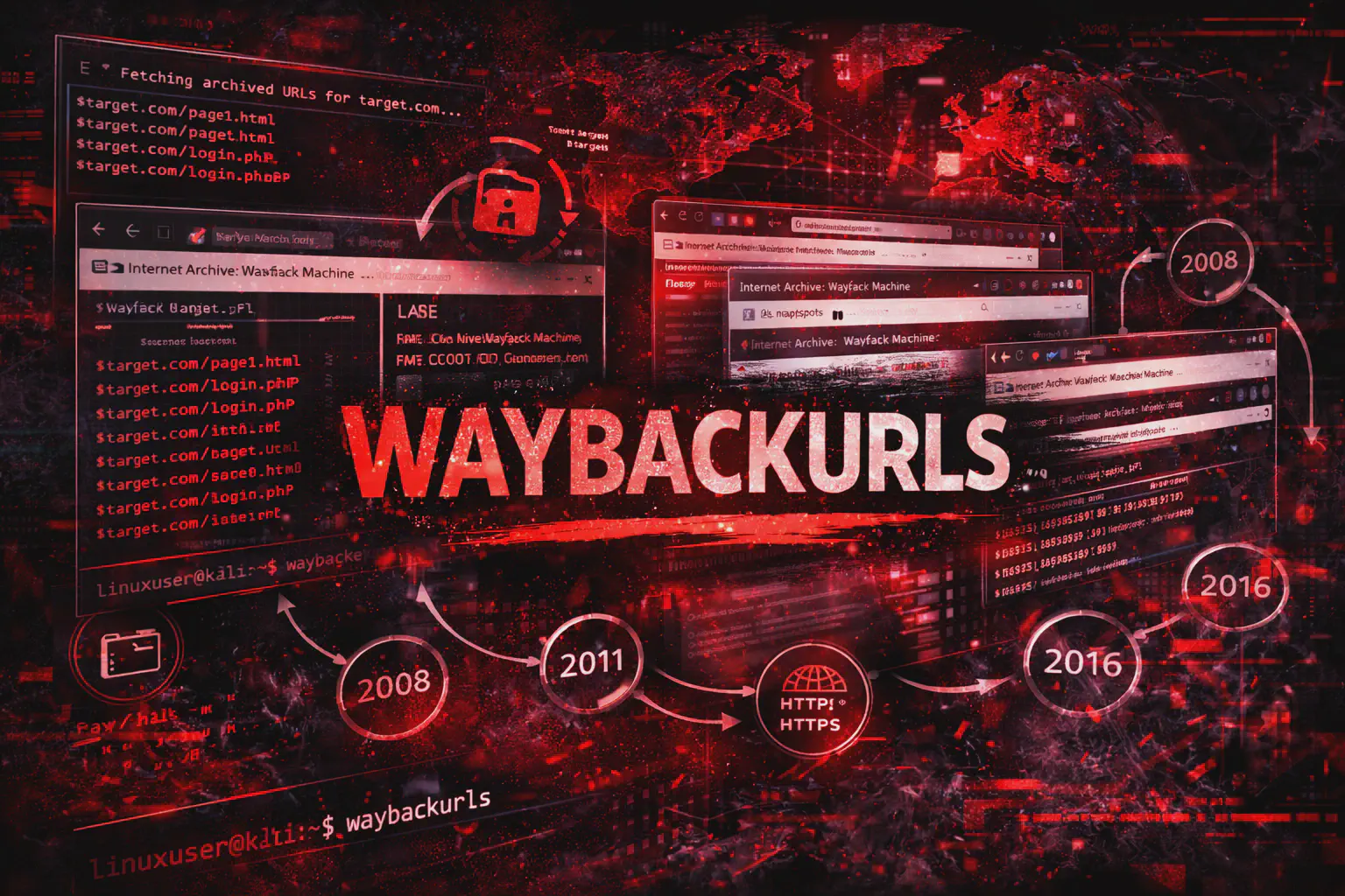 Waybackurls: come trovare URL storici, endpoint nascosti e file sensibili